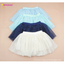Wholesale Child Pleated Chiffon Short Skirts Child Regular Studded Short Skirts